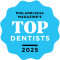 philadelphia orthodontists Top Patient Rated badge 2025