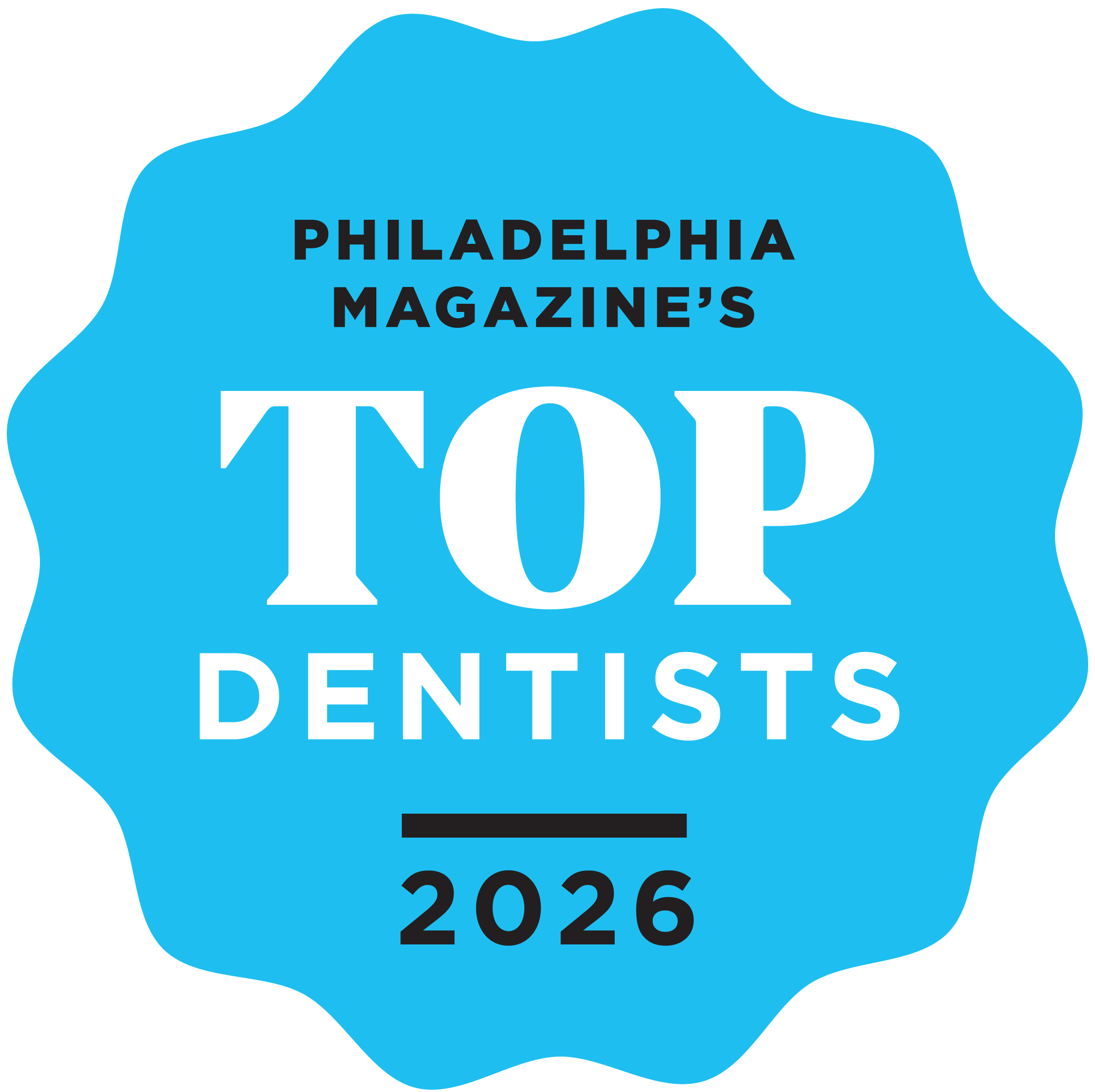 philadelphia orthodontists Top Patient Rated badge 2026